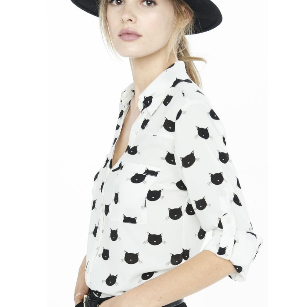 Express cat portofino shirt